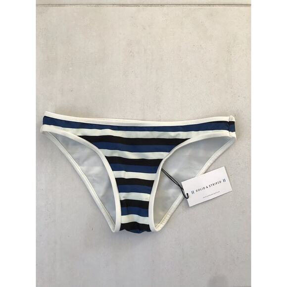 Solid & Striped Swim Multicolor Bikini Bottom Swimwear - Picture 1 of 6